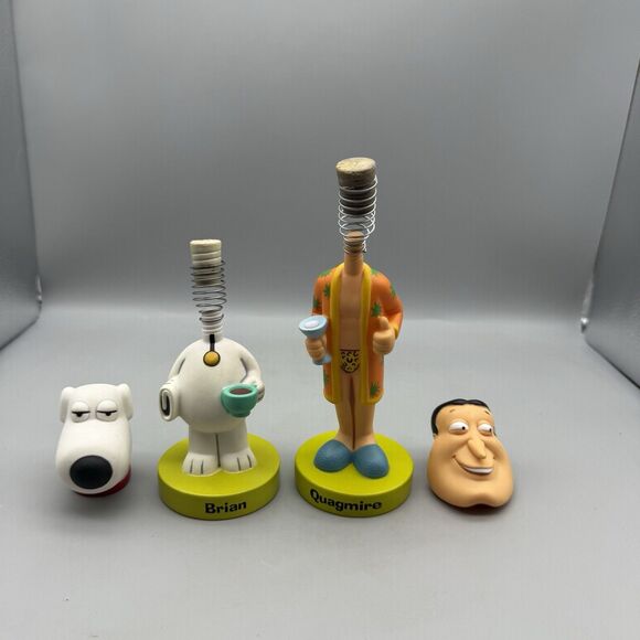 Quagmire Family Guy Bobblehead & Brian Wacky Wobblers (Heads Are Loose) - Picture 5 of 5